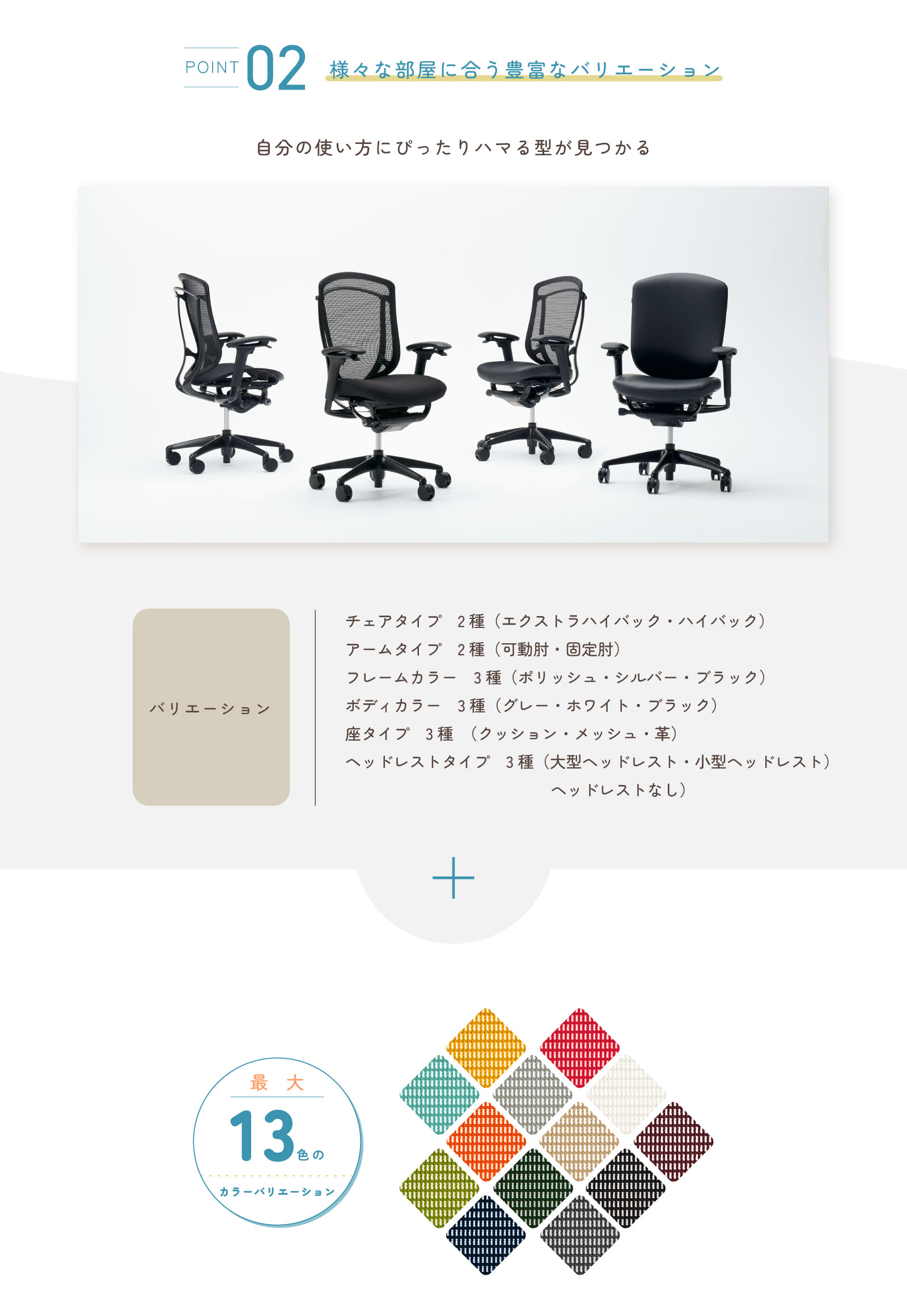 コンテッサセコンダである理由　ポイント2